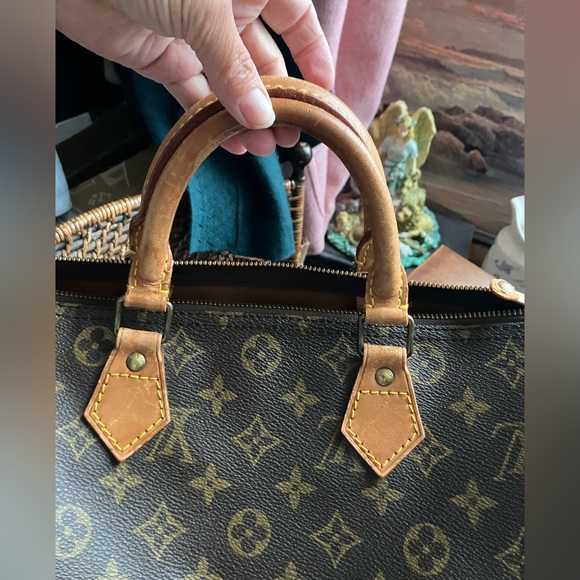 🌺Sale Firm in price only 👏👏👏authentic Vintage Louis Vuitton Speedy 30 - Picture 6 of 10